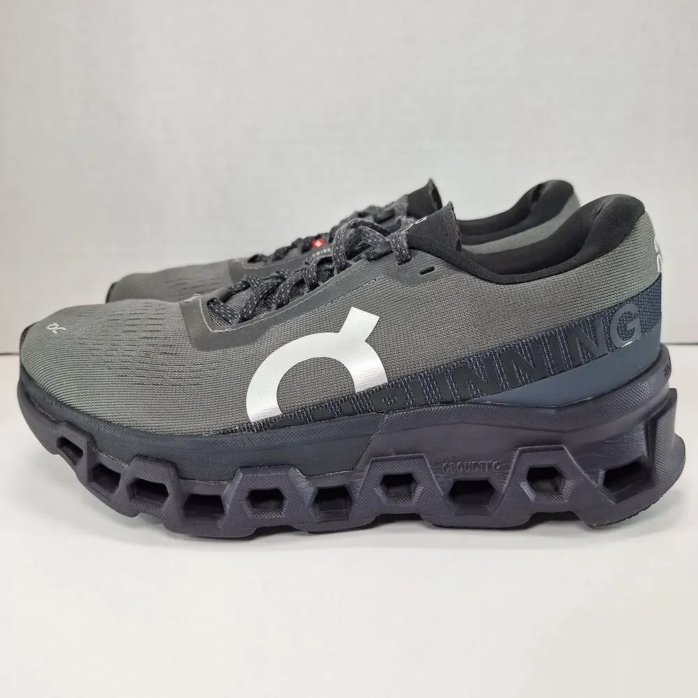 On Cloudmonster 2 Womens 9.5 Gray Asphalt Iron 3WE10112539 Running Shoes